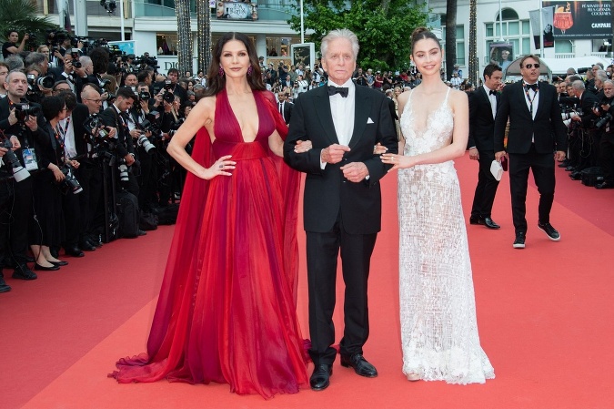 Michael Douglas, Catherine Zeta-Jones a Carys Zeta Douglas