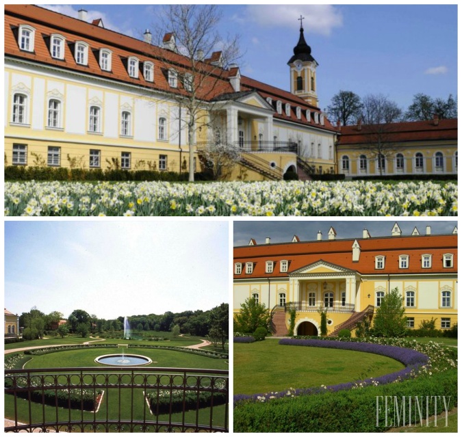 Dejinami nadýchaný kaštieľ Château Béla sa nachádza v čarovnom postredí