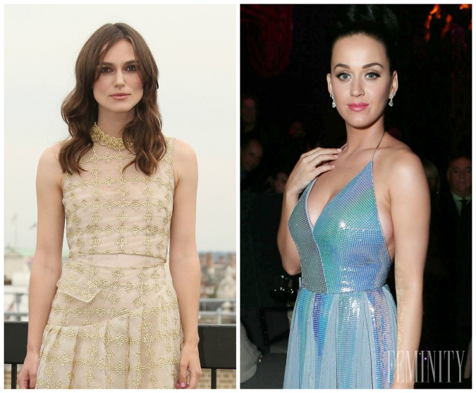 Keira Knightley vs Katy Perry. Ktorá je viac sexi?