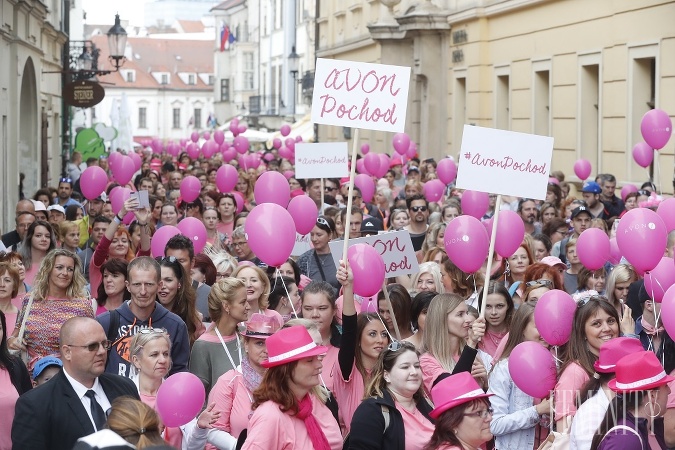 Už v poradí 9. ročník AVON Pochodu proti rakovine prsníka priniesol so sebou skvelú atmosféru