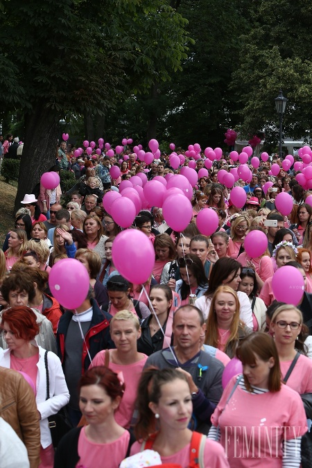 Už v poradí 9. ročník AVON Pochodu proti rakovine prsníka priniesol so sebou skvelú atmosféru