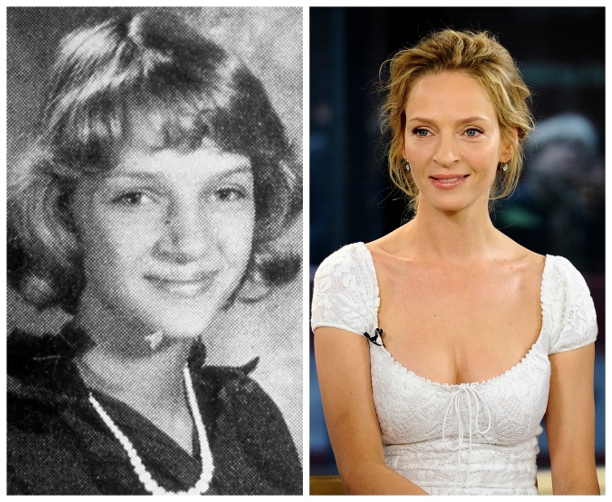 Uma Thurman dozrela v krásnu ženu