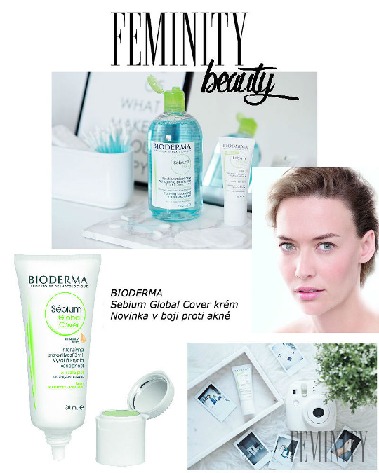 Bioderma: Sébium Global Cover krém: Novinka v boji proti akné