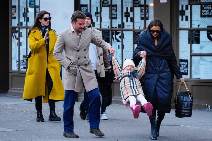 Irina Shayk, Bradley Cooper a ich dcérka Lea 