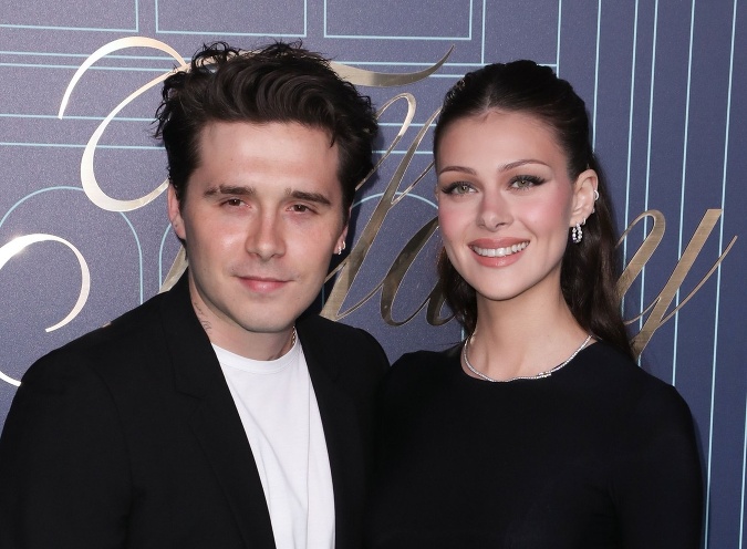 Brooklyn Beckham s manželkou Nicolou Peltz