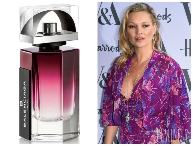 Modelka Kate Moss a Balenciaga - B. Intense