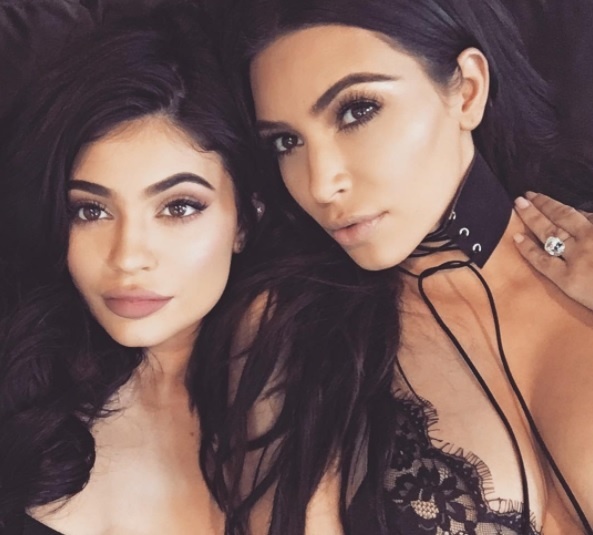 Kylie Jenner a Kim Kardashian