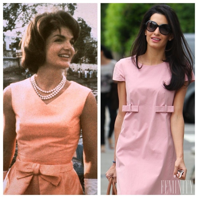 Ikonický štýl Jacqueline Kennedy Amal veľmi učaroval