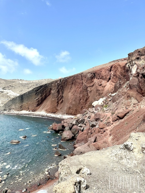 Ikonická Red beach