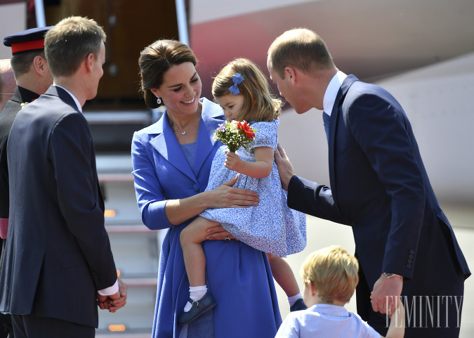 Princezna Charlotte je miláčikom rodiny