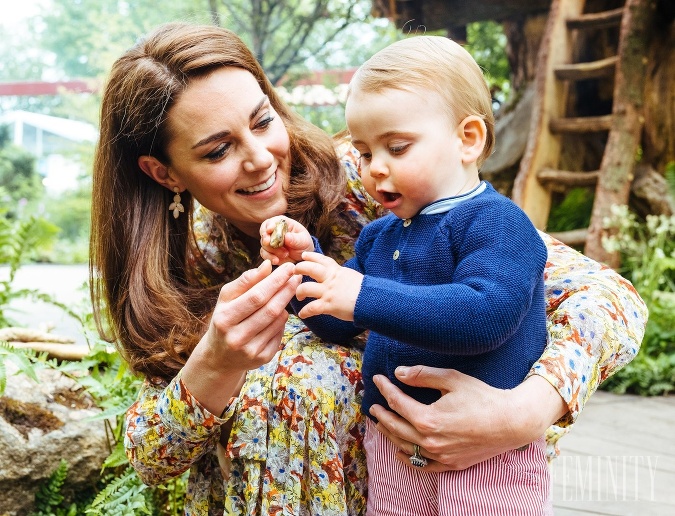 Kate je veľmi starostlivá mama