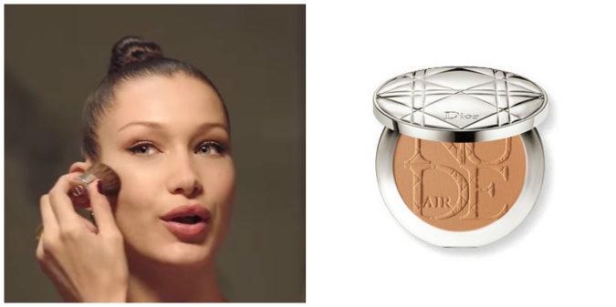 Bronzer pre opálený vzhľad pokožky