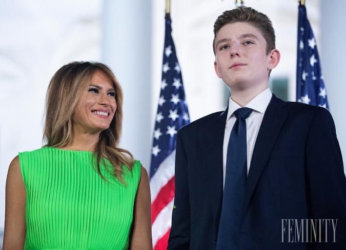 Melania sa sústredí najmä na svojho syna