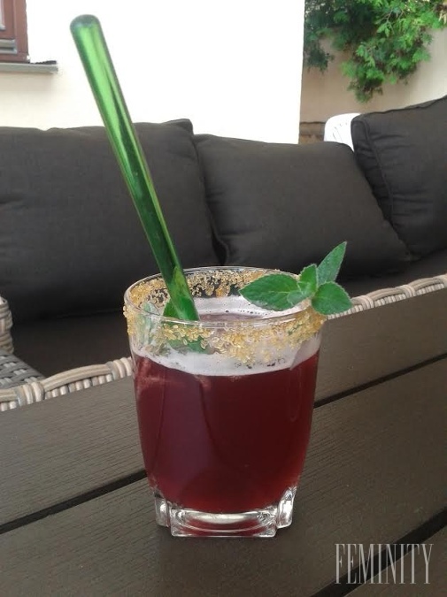 Recept s využitím cidera Strongbow, ktorý urobila Klaudia