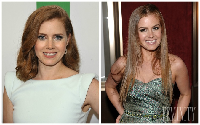 Amy Adams a Isla Fisher patria k najkrajším červenovláskam Hollywoodu