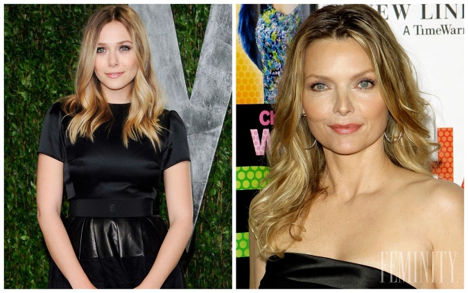 Elizabeth Olsen a Michelle Pfeiffer delia takmer dve generácie, no podoba je neuveriteľná