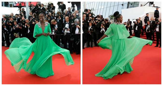 Herečka Lupita Nyong´o žiarila v úchvatnej zelenej róbe