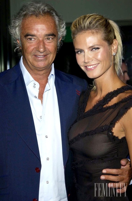 Topmodelka Heidi Klum a taliansky multimilionár Flavio Briatore