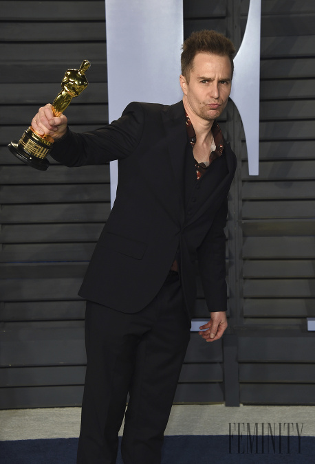 Ocenenie najlepšieho herca vo vedľajšej úlohe získal Sam Rockwell za snímku Tri billboardy kúsok za Ebbingom