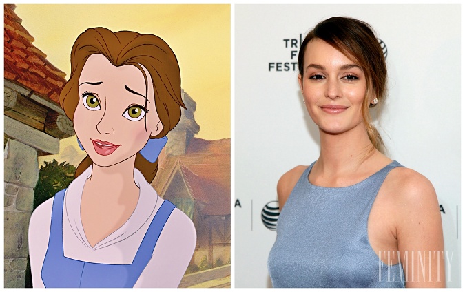 Princezná Bella a herečka Leighton Meester