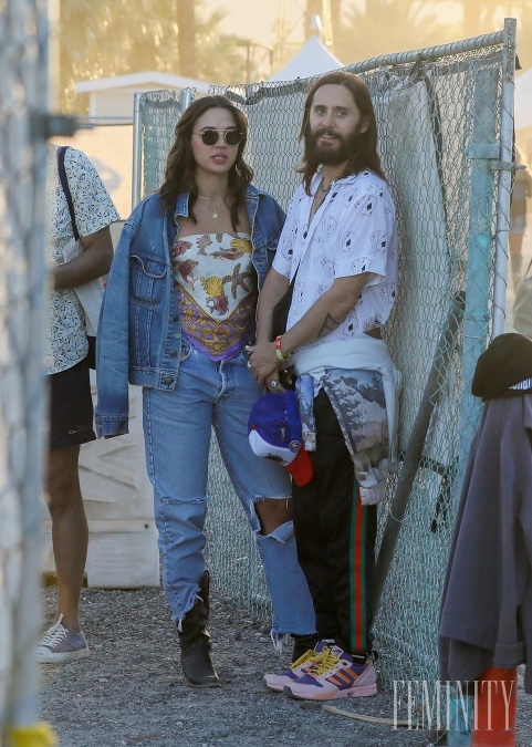 Jared Leto nechýbal na festivale Coachella Valley Music and Arts Festival v Kalifornii