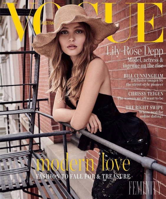 Za sebou má Lily hneď niekoľkých modelingových úspechov. Jednou z nich je jej vlastná titulka Vogue