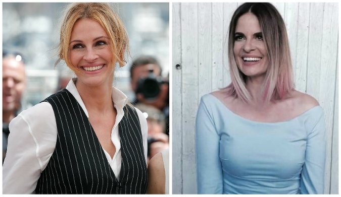 Herečka Julia Roberts a Zuzana Fialová vyzerajú ako sestry