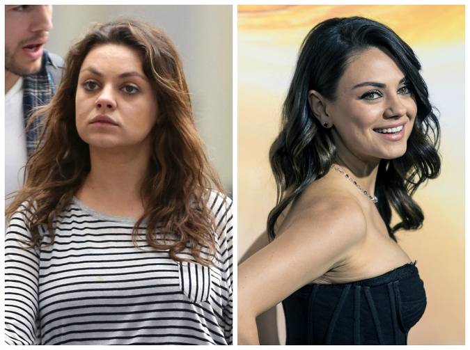 Mila Kunis je nenalíčená na nespoznanie od looku na červenom koberci