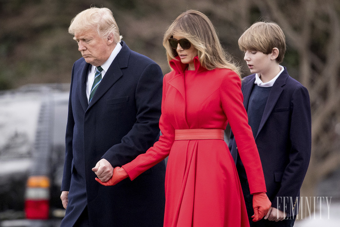 Barron Trump je pre Melaniu prioritou