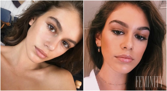 Modelka Kaia Gerber vyzerá lepšie bez make-upu