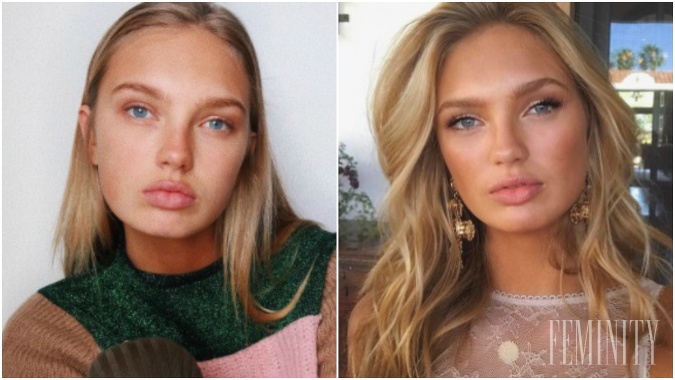 Modelka Romee Strijd pôsobí oveľa prirodzenejšie bez kontúrovania