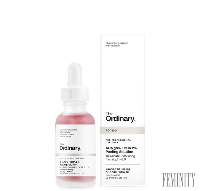 The Ordinary AHA 30% + BHA 2% Peeling Solution 30ml -  10 minútové exfoliačné sérum na hĺbkový peeling pleti