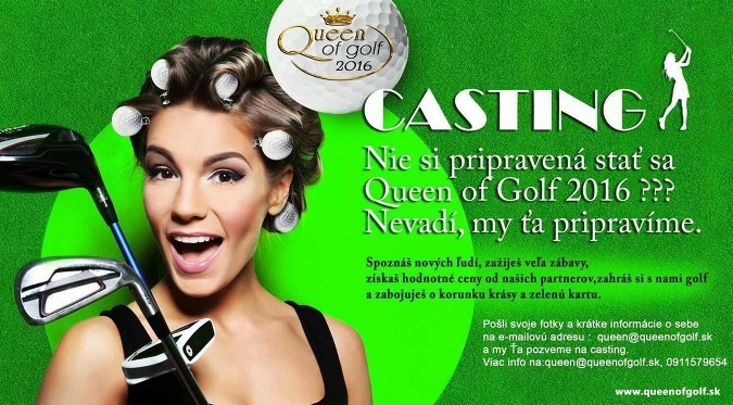 Staň sa novou QUEEN of GOLF 2016!