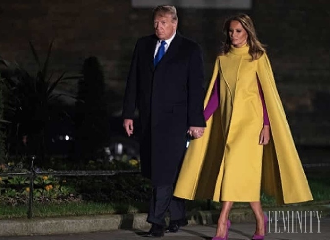 Melania sa snažila vystupovať dôstojne