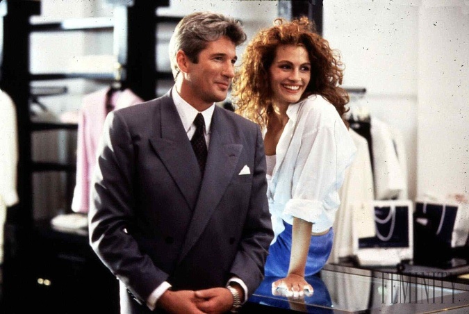 Bielu košeľu mala na sebe aj herečka Julia Roberts v obľúbenom filme 90. rokov - Pretty woman