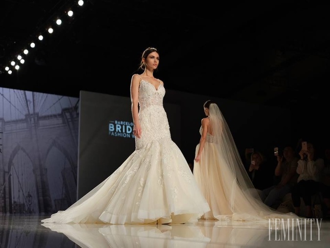 Nádherné šaty na Barcelona Bridal Fashion week