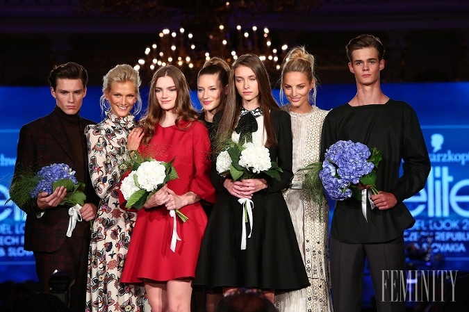 Víťazi spolu s ambasádorkami súťaže Schwarzkopf Elite Model Look 2017