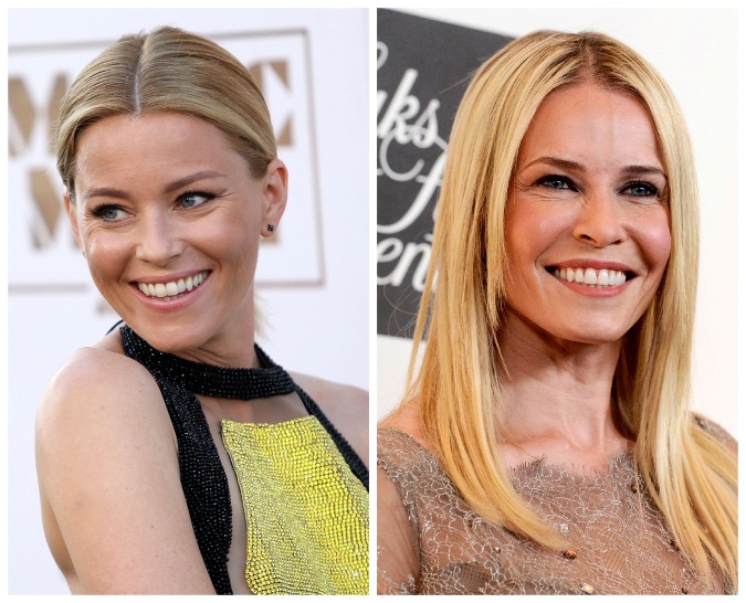 Elizabeth Banks a komička Chelsea Handler vyzerajú rovnako!