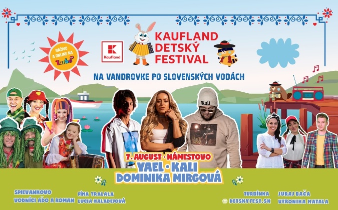 Kaufland Detský festival aj tentoraz zabaví celú rodinu.