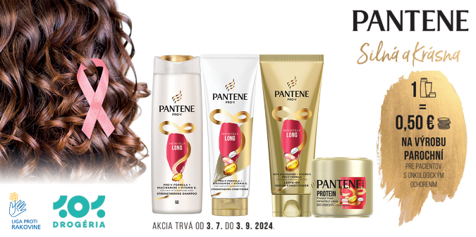 Pantene a Liga proti rakovine v spoločnom projekte pomáhajú onkologickým pacientom.