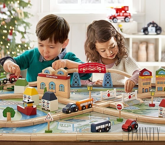 Vláčik od potterybarnkids.com sa stane zábavou pre celú rodinu