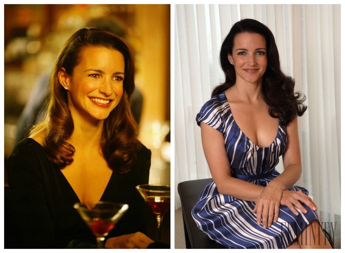 Charlotte York (vľavo) a Kristin Davis (vpravo)