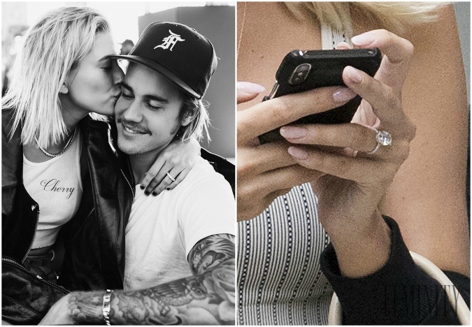 O zásnubový rozruch sa postarali aj spevák Justin Bieber a modelka Hailey Baldwin