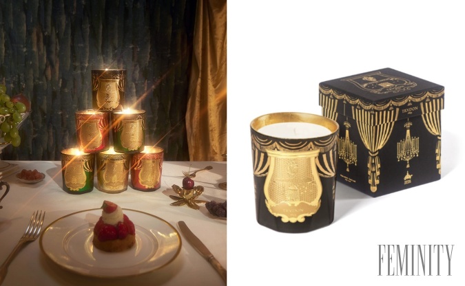 Dizajnová sviečka Trudon Holiday Collection 