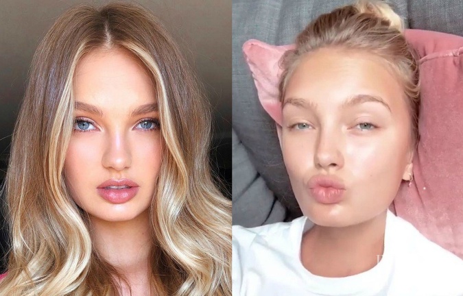 Romee Strijd vyzerá ako bábika za každých okolností