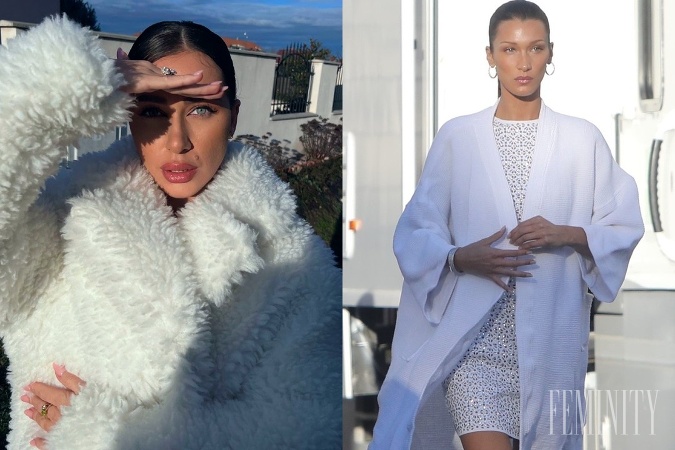 Bianka Rumanová a Bella Hadid